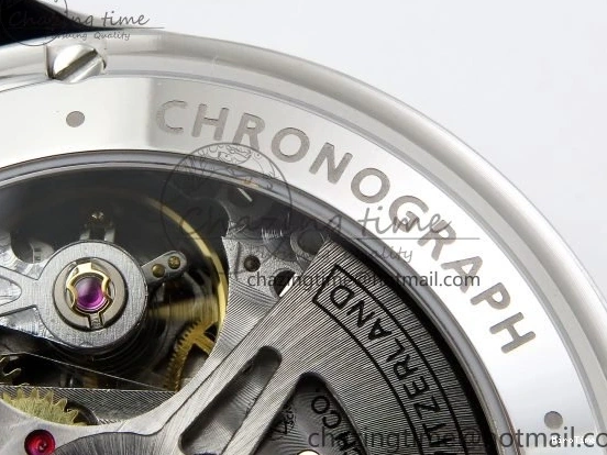 MIROTIME 0212 Portuguese Chrono IW3716 Z+F 1:1 Best Edition White Dial on Gray Rubber Strap A WrinkleFree 7014